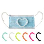 1 pair Silicone Mask Ear Protector for all type Face mask Earmuffs Protect ears from pain Soft Silicone Partner Soft Silicone