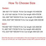 X Autohaux Universal Full Car Cover Indoor Outdoor Auto Car Covers Snow Ice Waterproof Dust Sun UV Shade Cover car reflector