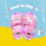 2020 fille Pantoufles Enfants LED Enfants Pantoufles Salle De Bain Bébé Sandales Enfants Chaussures pour Fille Garçons Allument Chaussures Enfant En Bas Âge
