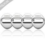 4pcs/set Car Door Lock Decoration Stainless Steel Cover auto fit for Corolla Toyota Yaris Car Styling Accessories