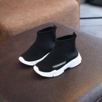 Automne Hiver Enfants Baskets Enfants Chaussures Décontractées À Enfiler respirant Enfants Chaussettes Chaussures de neige Antidérapantes Bottes Garçons Filles Chaussures de Sport