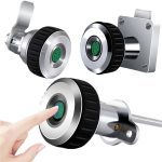 Zinc Alloy Smart Fingerprint Lock Drawer Lock Wardrobe Cabinet Lock Electronic Lock Office 20 Fingerprints USB Charging
