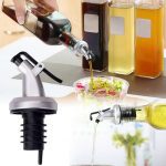 Bouchon de verrouillage en caoutchouc d'huile, joint étanche, buse en plastique de qualité alimentaire pulvérisateur distributeur de liqueur, verseurs de vin outils de Bar