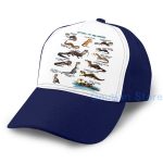 Fashion Otters of the World Basketball Cap men women Graphic print black Unisex adult hat