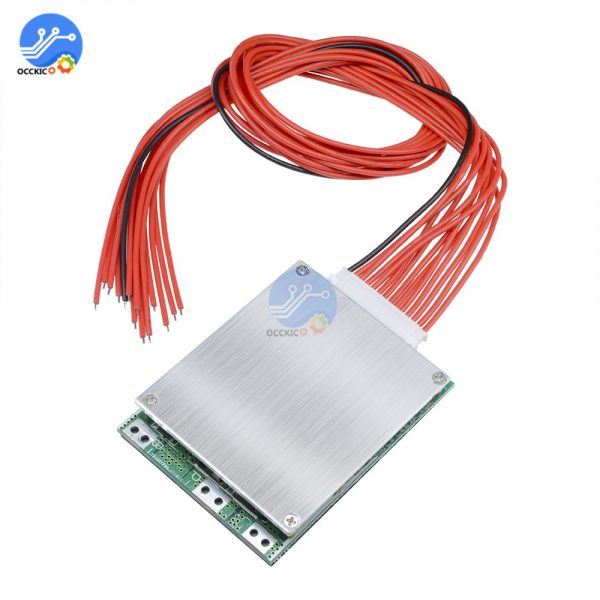 13S 35A 48V Li-ion Lithium 18650 batterie paquet BMS carte PCB PCM Balance Circuits intégrés carte pour Arduino