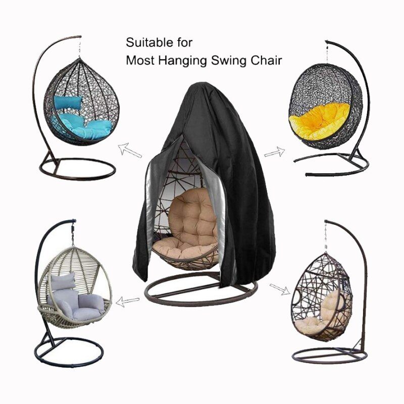 Waterproof-Patio-Chair-Cover-Egg-Swing-Chair-Dust-Cover-Protector-With-Zipper-Protective-Case-Outdoor-Hanging-Egg-Chair-Cover Waterproof Patio Chair Cover Egg Swing Chair Dust Cover Protector With Zipper Protective Case Outdoor Hanging Egg Chair Cover
