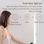 Xiaomi Aqara Door Window Sensor Smart Zigbee Wireless Connection Mini Door Sensor Work With Gateway Hub For Homekit Mi Home App