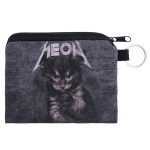 Porte-monnaie en cuir PU pour femmes, mignon, Animal imprimé, portefeuille pour filles, pochette pour monnaie, Mini sac d'argent