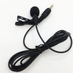 VOXLINK 3.5mm micro pince collier cravate pour téléphone portable parlant en Lecture 1.5m support pince Vocal Audio revers Microphones