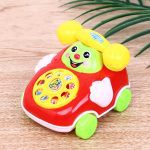 Jouets de Simulation de téléphone pour enfants, dessin animé, ligne de traction, cadeau, développement de l'intelligence, jouets éducatifs pour enfants
