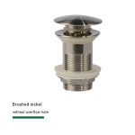 Bathroom Basin Sink Pop Up Drain Stopper Bathroom Faucet Accessories Brass Matt black/Chrome/Rose Gold/Brushed Gold