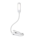 Rechargeable LED USB Book Light Reading Light Flexible Book Lamp Dimmer Clip Table Desk Lamp Portable Clip Light