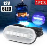 DC 12V Boat Light Stair Deck Side Marker Transom Light Marine Courtesy Indicator Turn Signal Lighting Tail Lamp Yacht Accessory
