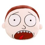 Figurine de concombre Rick & Morty en peluche douce, poupée de concombre maléfique Anime autour de l'oreiller doux, cadeau pour enfants, 25-50cm