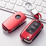 For VW Volkwagen Polo Bora Tiguan Passat Golf 6 Lavida Scirocco Soft TPU Protection Car Key Case Shell Cover Auto Accessories
