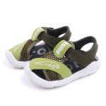 Sandales de sport, nouvelles chaussures orthopédiques de marque pour garçons, nu-pieds en similicuir pour tout-petits, souliers pour bébés et enfants, été