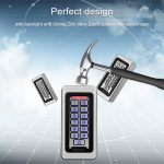 RETEKESS T-AC03 Rfid Door Access Control System IP68 Waterproof Metal Keypad Proximity Card Standalone With 2000 Users