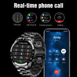 LIGE – montre connectée de sport pour hommes, écran entièrement tactile, étanche IP67, Bluetooth, pour Android et ios, nouveau, 2020