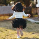 Jupe Tutu en maille pour filles, vêtement doux et mignon, princesse, danse de Ballet, DT081
