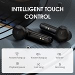 BlueTronix – écouteurs sans fil Bluetooth K12 TWS, étanches, à commande tactile, avec alimentation Portable