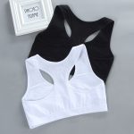 Soutiens-gorge respirants pour filles et adolescentes de 8 à 16 ans, accessoires d'entraînement, 2 pièces