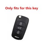 Luxury New Carbon Fiber TPU Car Key Cover Case For Hyundai i20 i30 ix35 Creta Solaris Elantra Accent For Kia Ceed K2 K5 Sportage