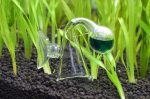 Fish Tank CO2 Diffuse Glass Drop Checker For Co2 Monitor glass drop checker PH Long Term Indicator Monitor Tester