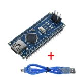 Contrôleur compatible carte WAVGAT, promotion pour Arduino Nano 3.0 Atmega328, module, développement, sans USB V3.0, 1 pièce