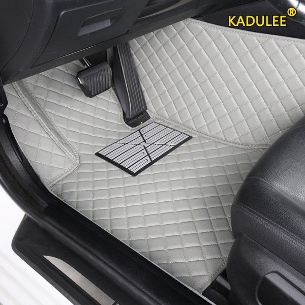 KADULEE Custom car floor mats for Audi all model A1 A3 A8 A7 Q3 Q5 Q7 A4 A5 A6 S3 S5 S6 S7 S8 R8 TT SQ5 SR4-7 car foot mats