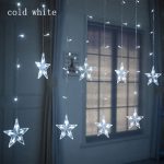 Christmas Lights Indoor/Outdoor EU220V/US110V Fairy lights Moon Star Lamp LED String Decoration for home Party Holiday lighting