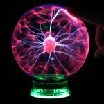 Novelty Magic Plasma Ball Light Electric Lamp Night Light 3 4 5 6 Inch Table Lights Sphere Christmas Kids Gift Glass Plasma Lamp