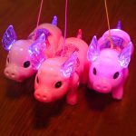 Cochon de marche clignotant, jouets pour enfants, Gadgets électroniques interactifs, amusants, musicaux, cadeaux pour garçons et filles
