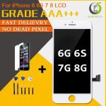 Écran LCD de remplacement 100% sans Pixel mort pour iPhone 6 6S 7 8 Plus, avec cadeau, qualité AAA +++