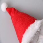 Small Animals Pet Santa Claus Hat Rabbit Hamster Guinea Pig Rats Festival Costume Christmas Cap with Band Pet Products C42