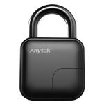 Anytek – cadenas intelligent L3 à empreintes digitales, serrure de sécurité antivol, Rechargeable par USB, étanche IP65, pour porte