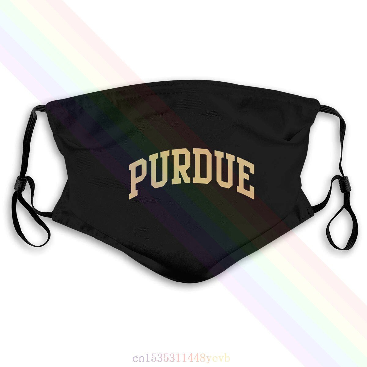 PURDUE-Washable-Reusable-Mask-With-2Pcs-PM2.5-Filters-5-Layers PURDUE Washable Reusable Mask With 2Pcs PM2.5 Filters 5 Layers