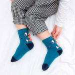 Chaussettes en coton pour bébé,ensemble de 5 paires chaudes et mignonnes, accessoire thème dessin animé pour enfant, respirant, automne hiver, mélange de couleur, tube,