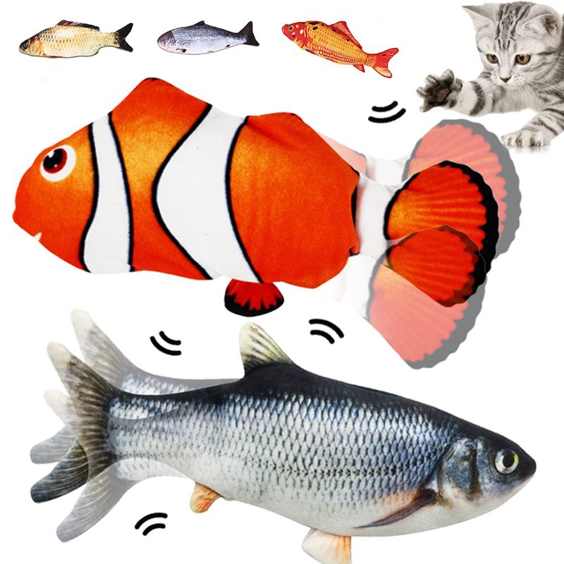 Cat-Electric-Fish-Toy-Pet-3D-Simulation-Fish-Soft-Plush-Shaking-Fish-Toy-Stuffed-Interactive-Dancing-Fish-Playing-Soft-Cat-Toy Cat Electric Fish Toy Pet 3D Simulation Fish Soft Plush Shaking Fish Toy Stuffed Interactive Dancing Fish Playing Soft Cat Toy