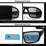 VIVIBEE – lunettes de soleil photochromiques pour homme et femme, accessoire de sport, noir mat, couleur changeante, polarisées, pour la conduite, 100%, 2021