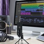 Fifine – Microphone USB cardioïde à condensateur en métal, studio d'enregistrement de voix off, pour ordinateur portable, Windows, YouTube-K669
