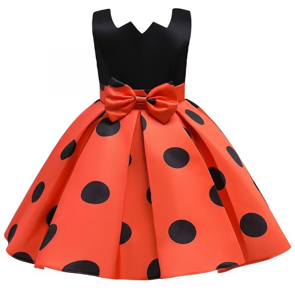 Robe de princesse en soie brodée pour petites filles, vêtements d'hiver élégants à fleurs pour fête de noël Halloween pour enfants