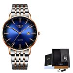 Rose gold black blue