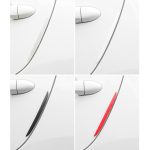 4PCS / Set Universal Scrape Guard Bumper Guards Car Door Edge Protector Rearview Mirror Protection Sticker Protective Strip