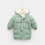 Enfants Manteau D'hiver Adolescentes Bébé Garçons Filles Coton-rembourré Parka & Manteaux Épaissir Chaud Vestes Longues Enfant En Bas Âge Vêtements D'extérieur Pour Enfant