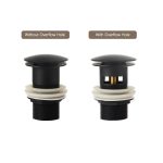 Bathroom Basin Sink Pop Up Drain Stopper Bathroom Faucet Accessories Brass Matt black/Chrome/Rose Gold/Brushed Gold