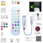 25M 30M Led Strip Lights 5050 Waterproof RGB DC 12V Flexible Tape Led Ribbon Led Strip 5M 10M 15M 20M With Phone Bluetooth APP