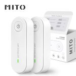 MITO – lot de 2 répulsif ultrasonique d'insectes, anti-moustiques électroniques, souris araignée cafard, Insecticide antiparasitaire