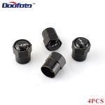 Doofoto Car Wheel Valve Caps Vehicle Tire Tyre Stem Cover For Toyota C-HR CHR 2016 2018 2019 Accessories Styling Protective Case