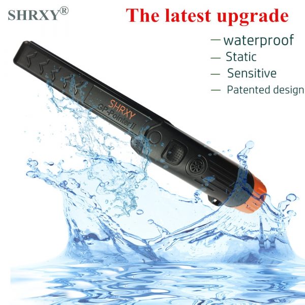 2021 upgrade Sensitive Metal Detector pointer Pinpointing GP-pointerII waterproof Hand Held Metal Detector with Bracelet