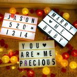 LED Combination Light Box Night Table Desk Lamp A4 A5 A6 DC 5V DIY Letters Symbol Cards Decor USB/Battery Powered Message Board